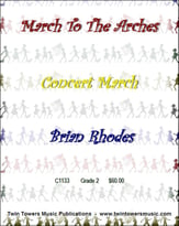March to the Arches Concert Band sheet music cover